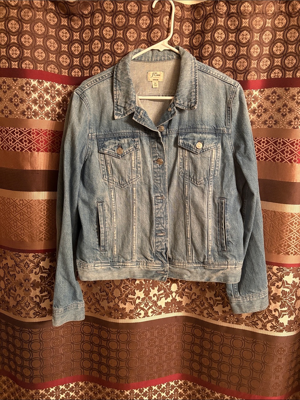 J. Crew Faded Light Blue Denim Jacket